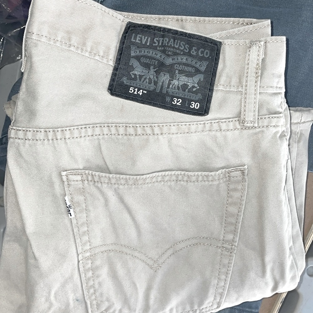 Mens Khaki Levis